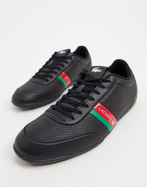 Lacoste storda trainers in black