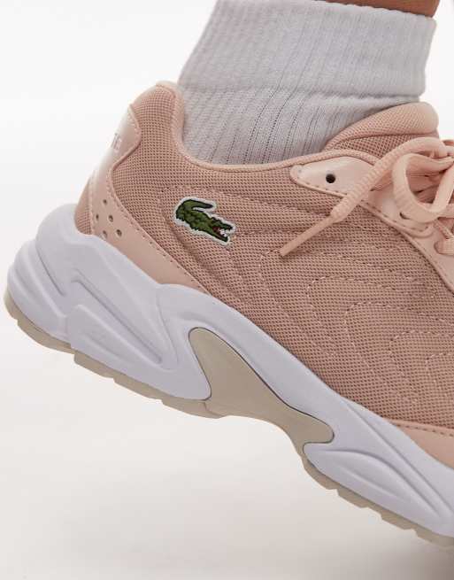 Lacoste storm 96 2k lite sneakers in pink | ASOS