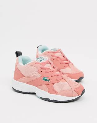 nike pink chunky trainers