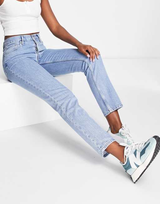 Lacoste straight leg jean in light wash ASOS