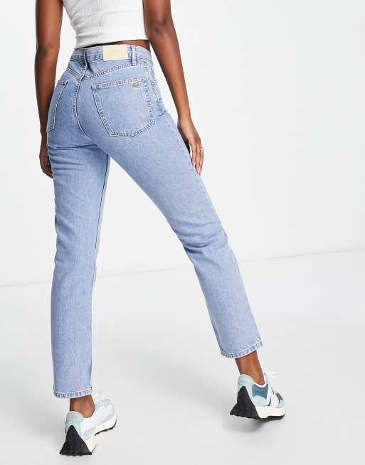 Lacoste straight leg jean in light wash ASOS