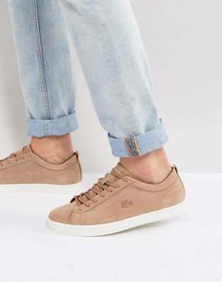 lacoste suede trainers