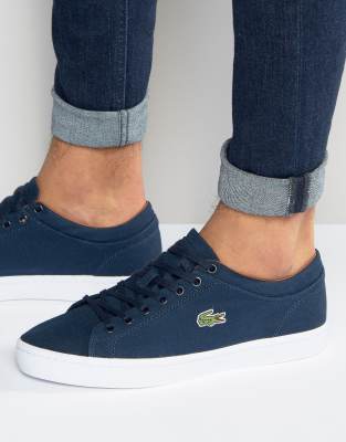 lacoste canvas sneakers