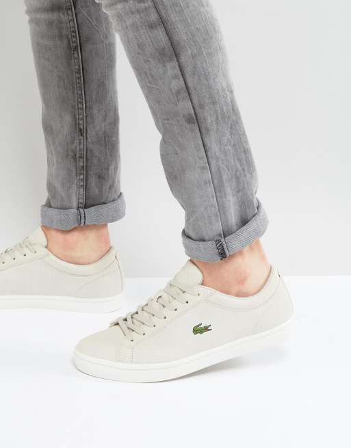 women's straightset leather trainers with golden croc