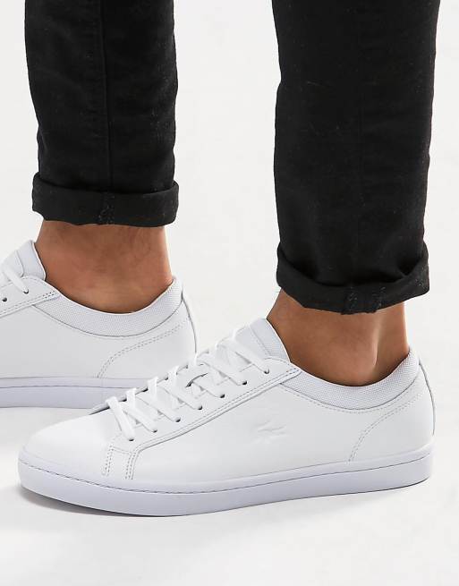 Lacoste straightset hot sale trainers