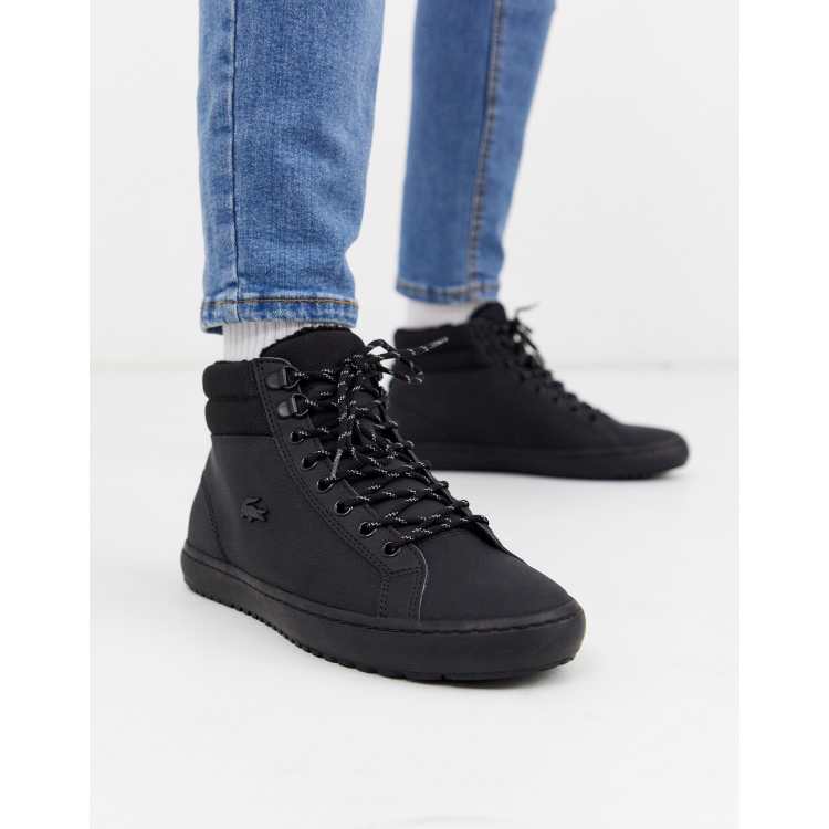 Mens black outlet lacoste boots