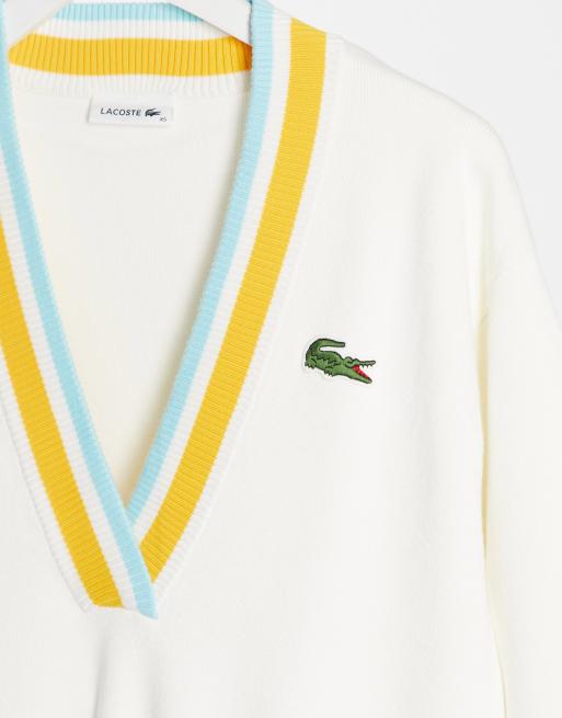 Lacoste cricket outlet sweater