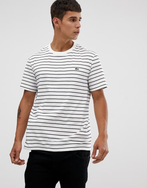 Lacoste t-shirt in white | ASOS