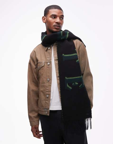 Lacoste – Svart halsduk med logga - view 1