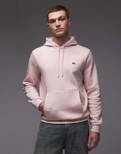 Lacoste - Sweat à capuche à logo - Rose clair - view 1
