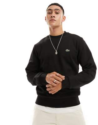 Lacoste - Sweat à logo - Noir