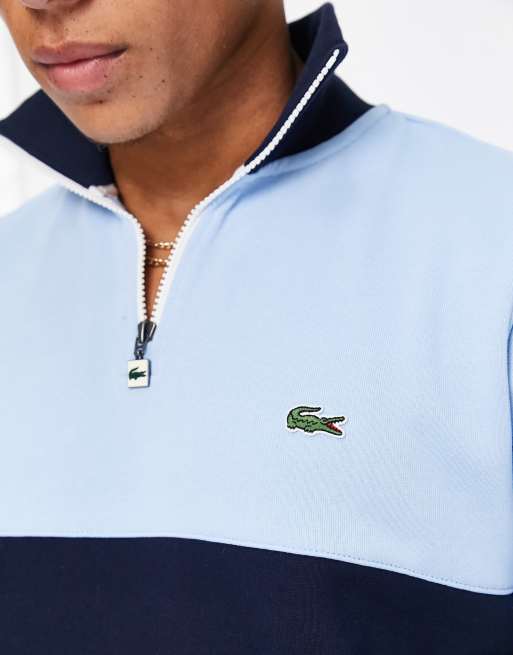 Polo lacoste outlet fermeture eclair