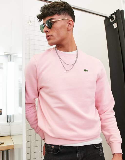 Sweat lacoste rose new arrivals