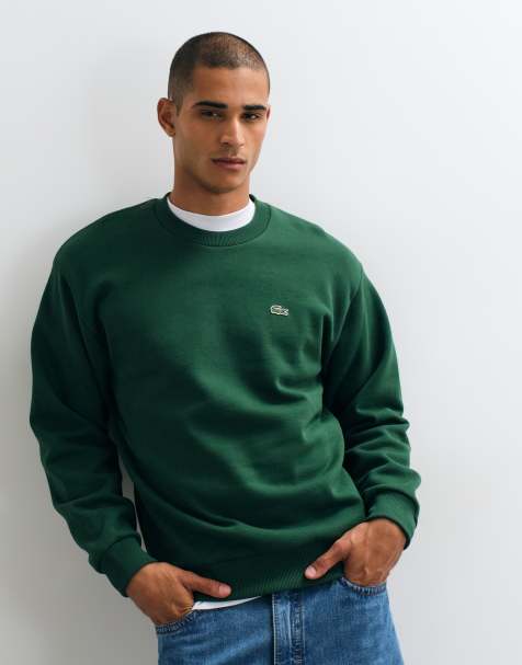 Lacoste sweat-shirt à logo vert - view 1