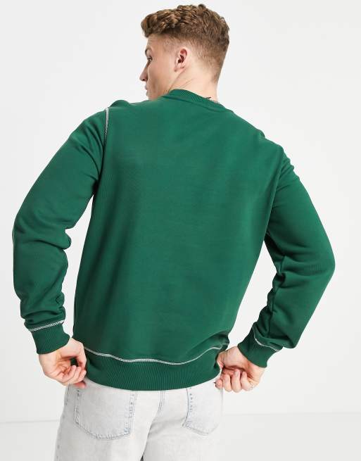 Lacoste varsity clearance sweatshirt