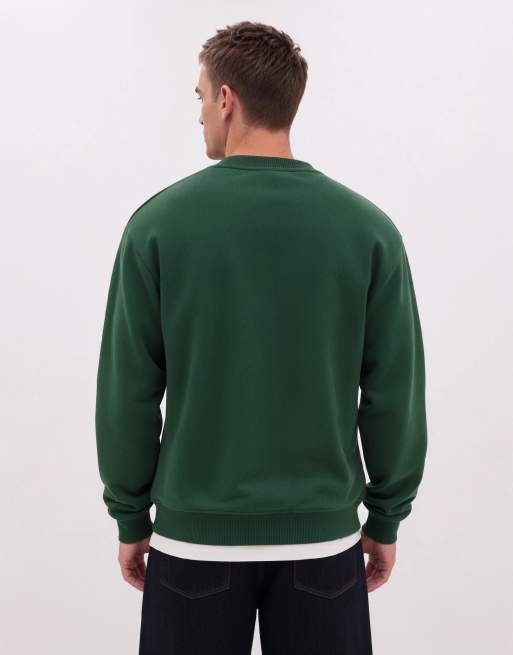 Lacoste Sweatshirt mit Logo in Grün, 8 von 8