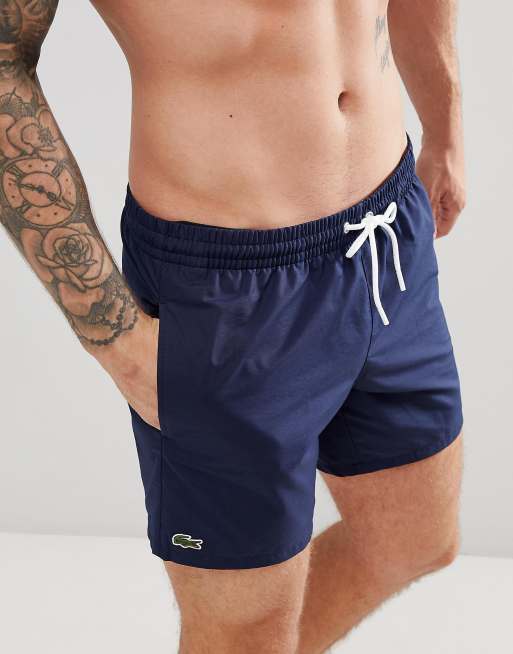 Lacoste swim store shorts navy