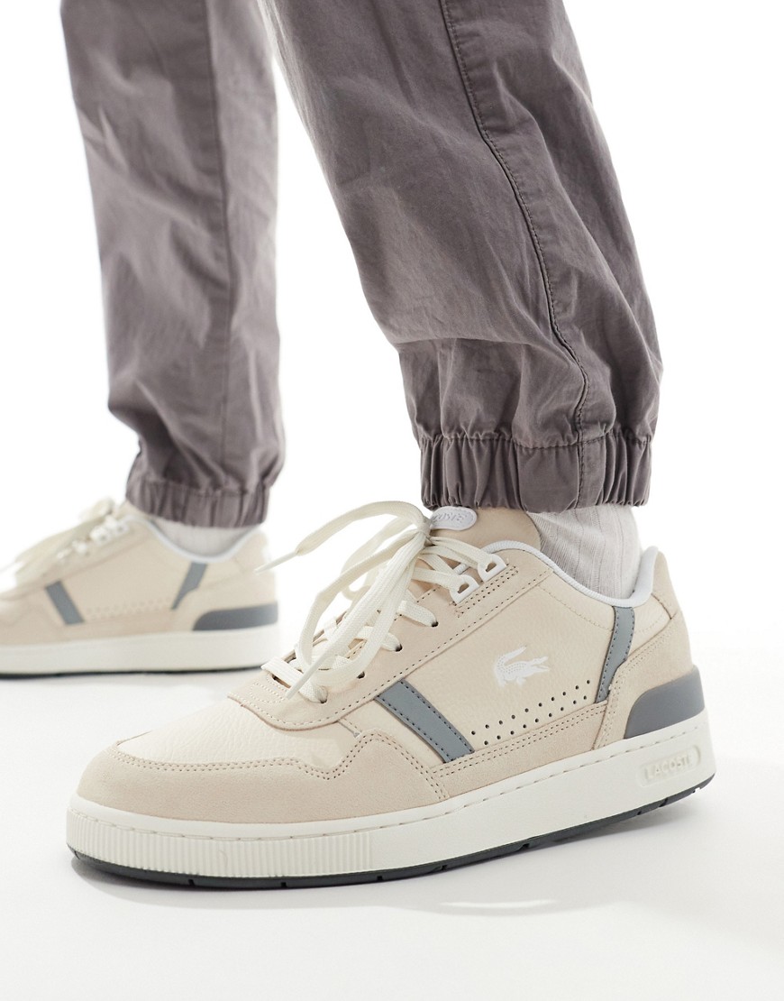 Lacoste t-clip 124 2 sma trainers in neutral
