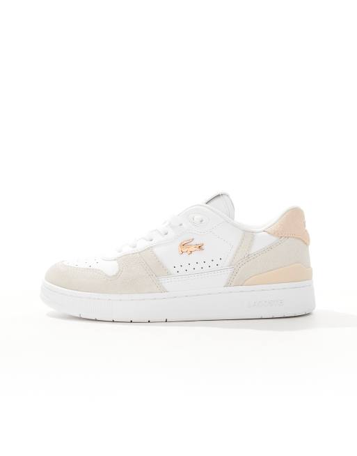 Lacoste - T-Clip - Sneakers bianche e rosa chiaro, 2 di 5