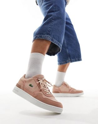 Lacoste T-Clup trainers in light brown - ASOS Price Checker