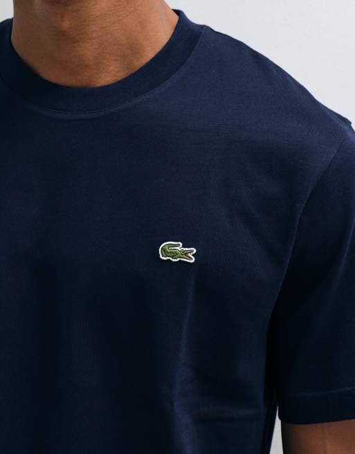 Lacoste - T-shirt à logo - Bleu marine, 4 de 5