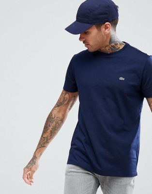 T-shirts unis Lacoste - T-shirt à logo - Bleu marine