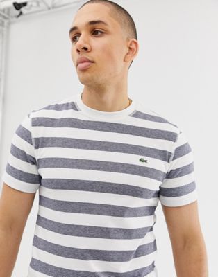 lacoste striped t shirt