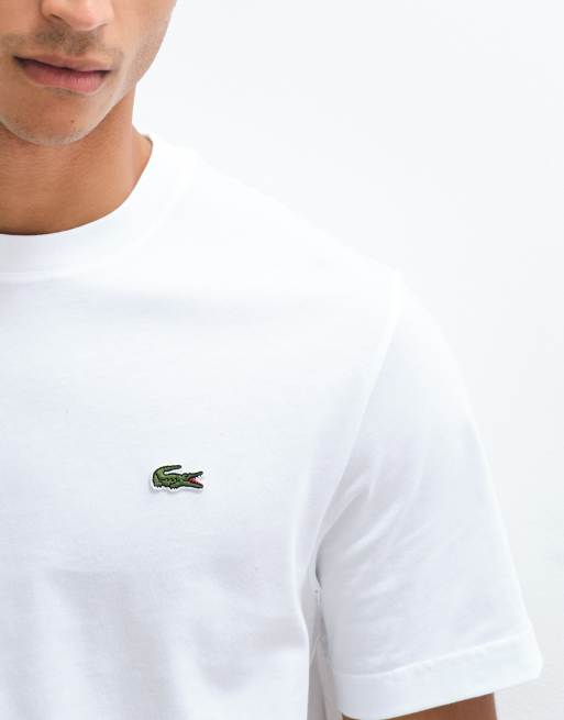 Lacoste - T-shirt bianca, 4 di 5