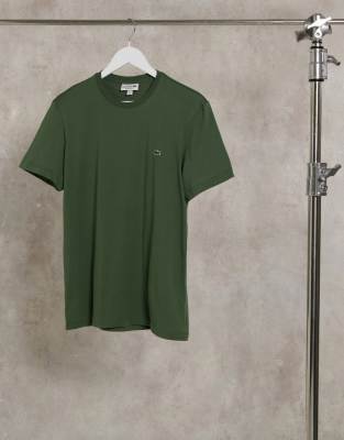 t-shirt lacoste khaki