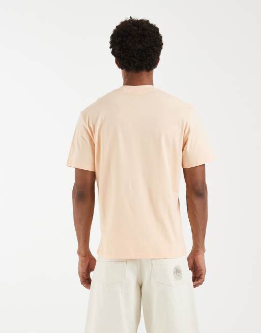 Lacoste - T-shirt décontracté avec logo sur la poitrine - Pêche, 5 de 5