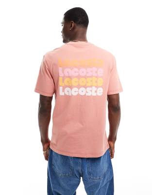 T-shirt à Col Rond Et Manches Courtes, Motif « Coups De Pinceau », Noir