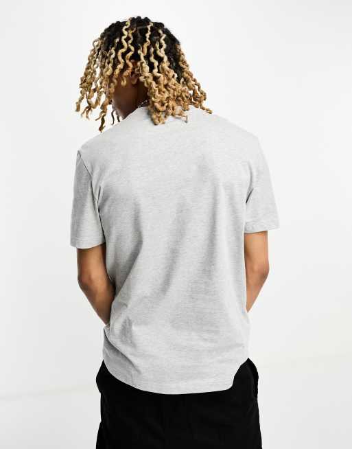 Lacoste - T-shirt effet color block - Gris chiné, 4 de 4