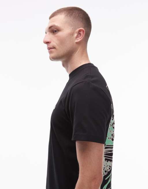 Lacoste - T-shirt imprimé au dos - Noir, 4 de 5