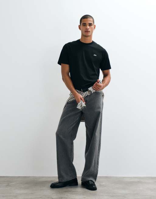 Lacoste t-shirt in black, 4 of 5
