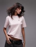 [Lacoste] Lacoste t-shirt in light pink XS Pink