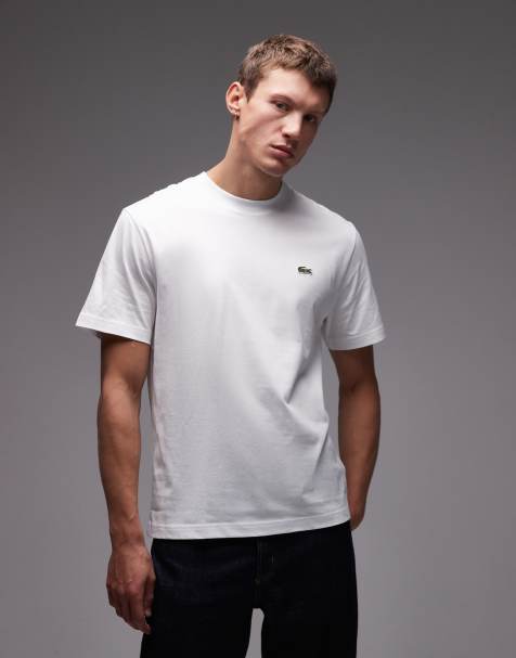 Lacoste - T-shirt in wit - view 1