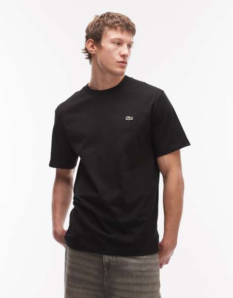 Lacoste - T-shirt in zwart - view 1