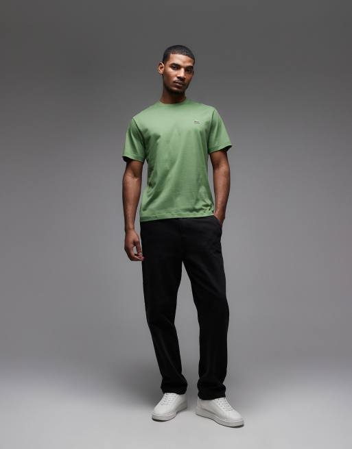 Lacoste - T-shirt met logo in groen, 2 van 5