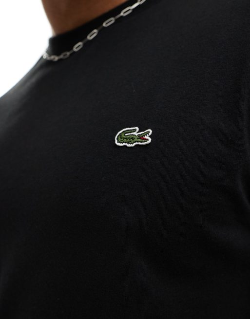 T-Shirt | Krokodil-Logo Schwarz – Lacoste ASOS mit in