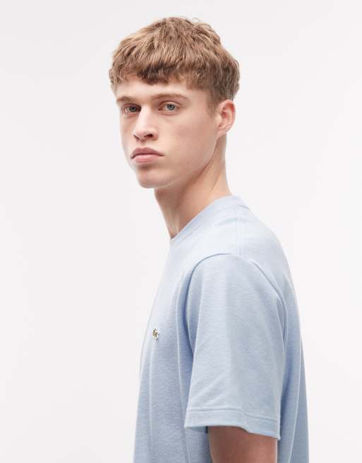 Lacoste - T-shirt oversize - Bleu clair, 4 de 5