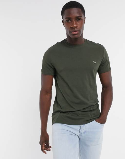 Lacoste khaki on sale t shirt