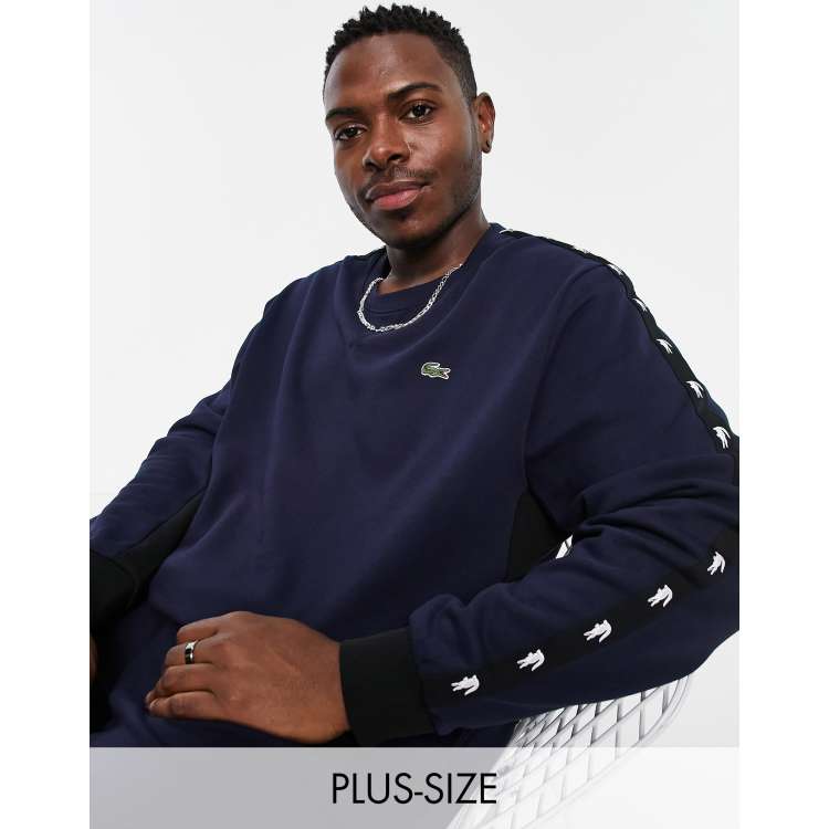 Pull Lacoste Crew Tape Homme