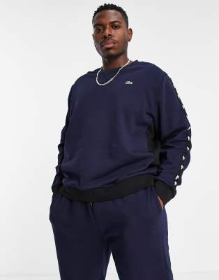 lacoste tape tracksuit