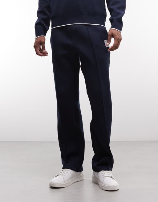 Lacoste Tennis Performance drawstring logo joggers in navy, 2 of 5
