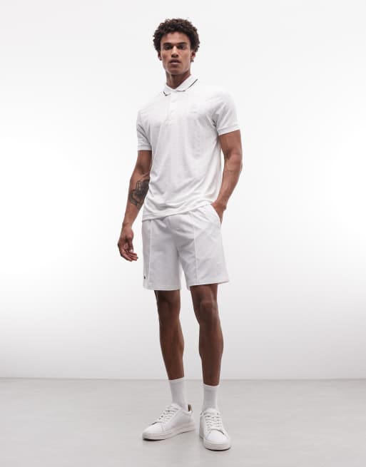 Lacoste - Tennis Performance - Polo technique à logo - Blanc, 2 de 5