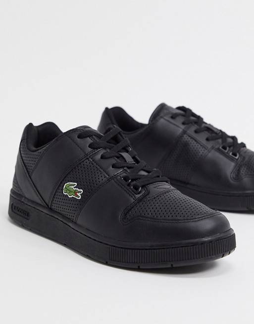 Lacoste thrill trainers in black