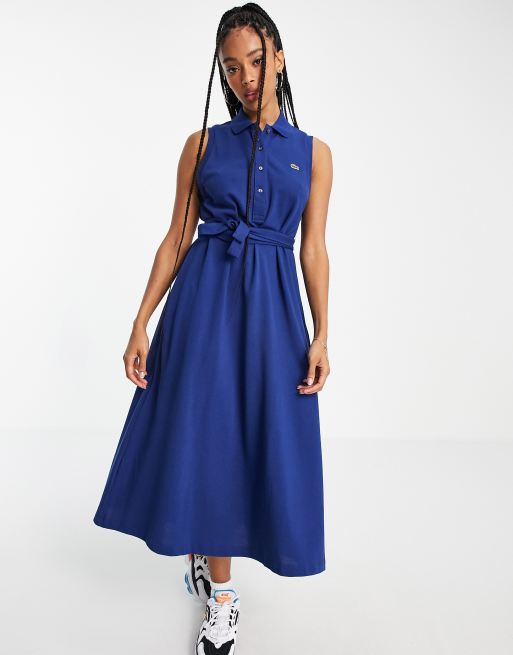 Navy blue hot sale polo dress