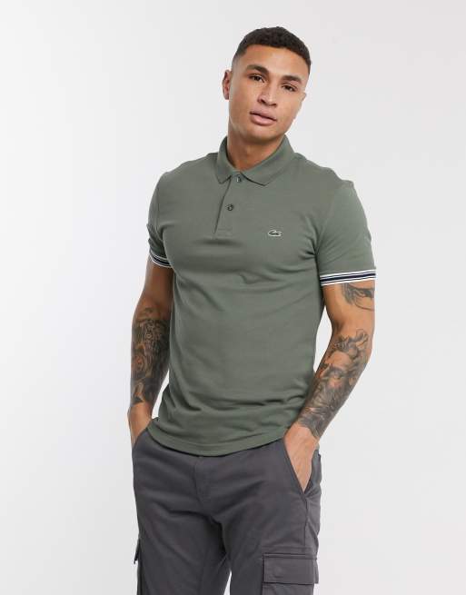 Lacoste tipped shop polo