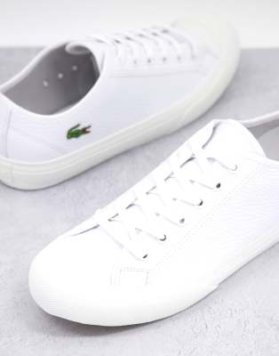 lacoste white topskill trainers