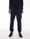 [Lacoste] Lacoste tracksuit bottoms in navy XL Navy Blue